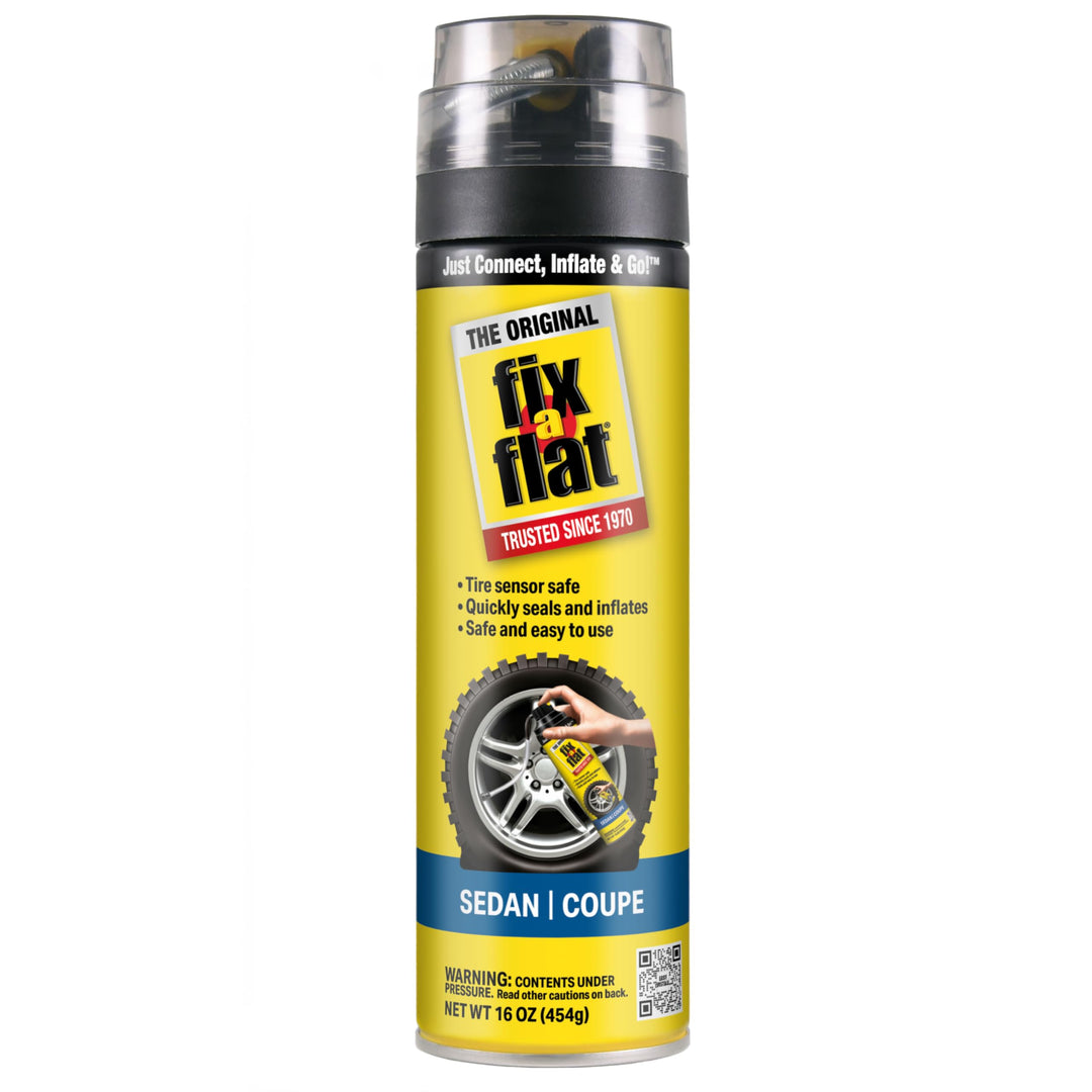 Fix-A-Flat Emergency Tire Repair and Inflator, 16 oz