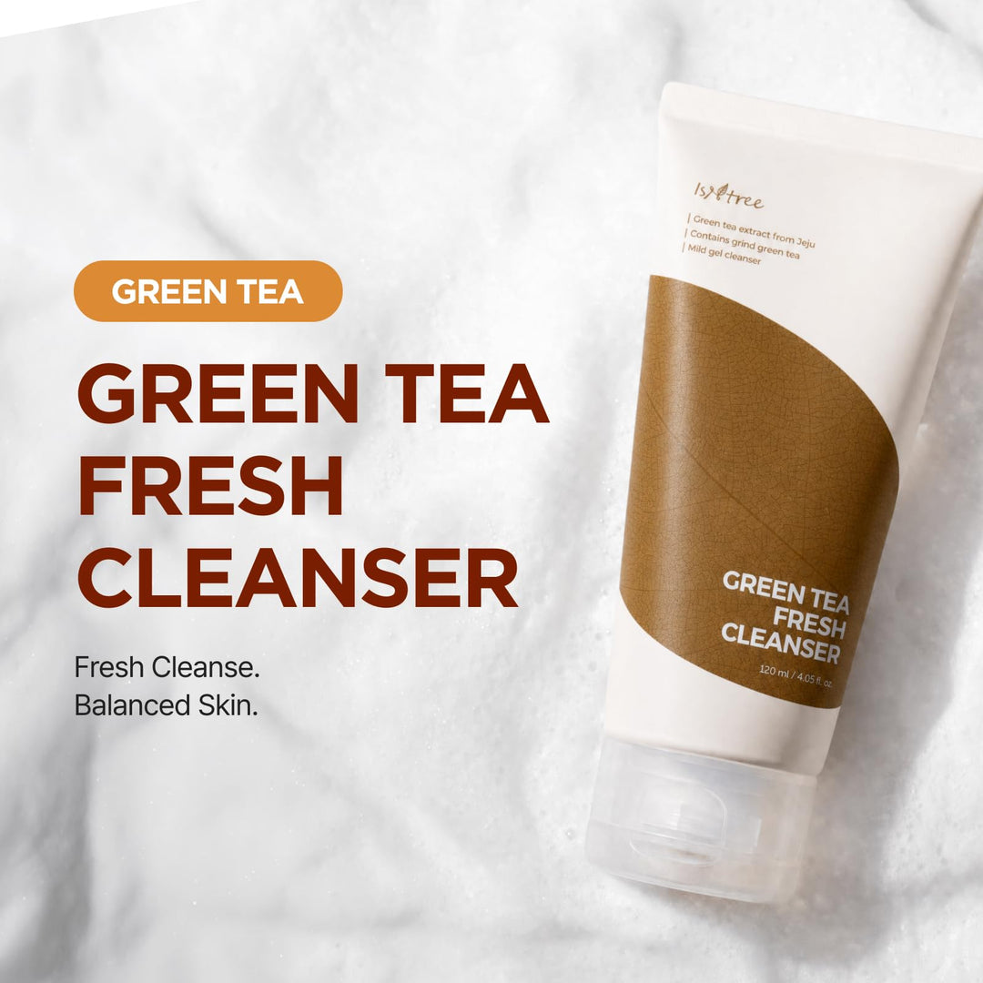 IsNtree Green Tea Fresh Cleanser, 120 ml