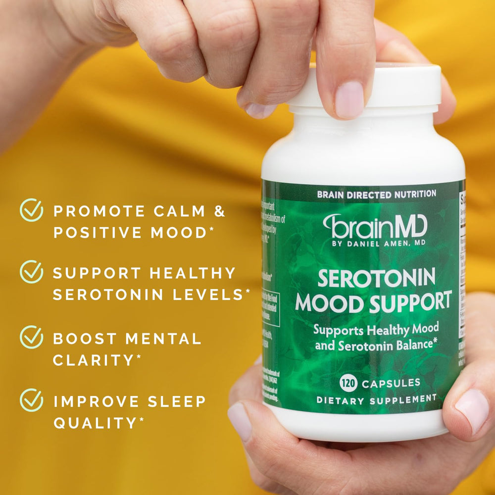 BrainMD Serotonin Mood Support, 120 Count