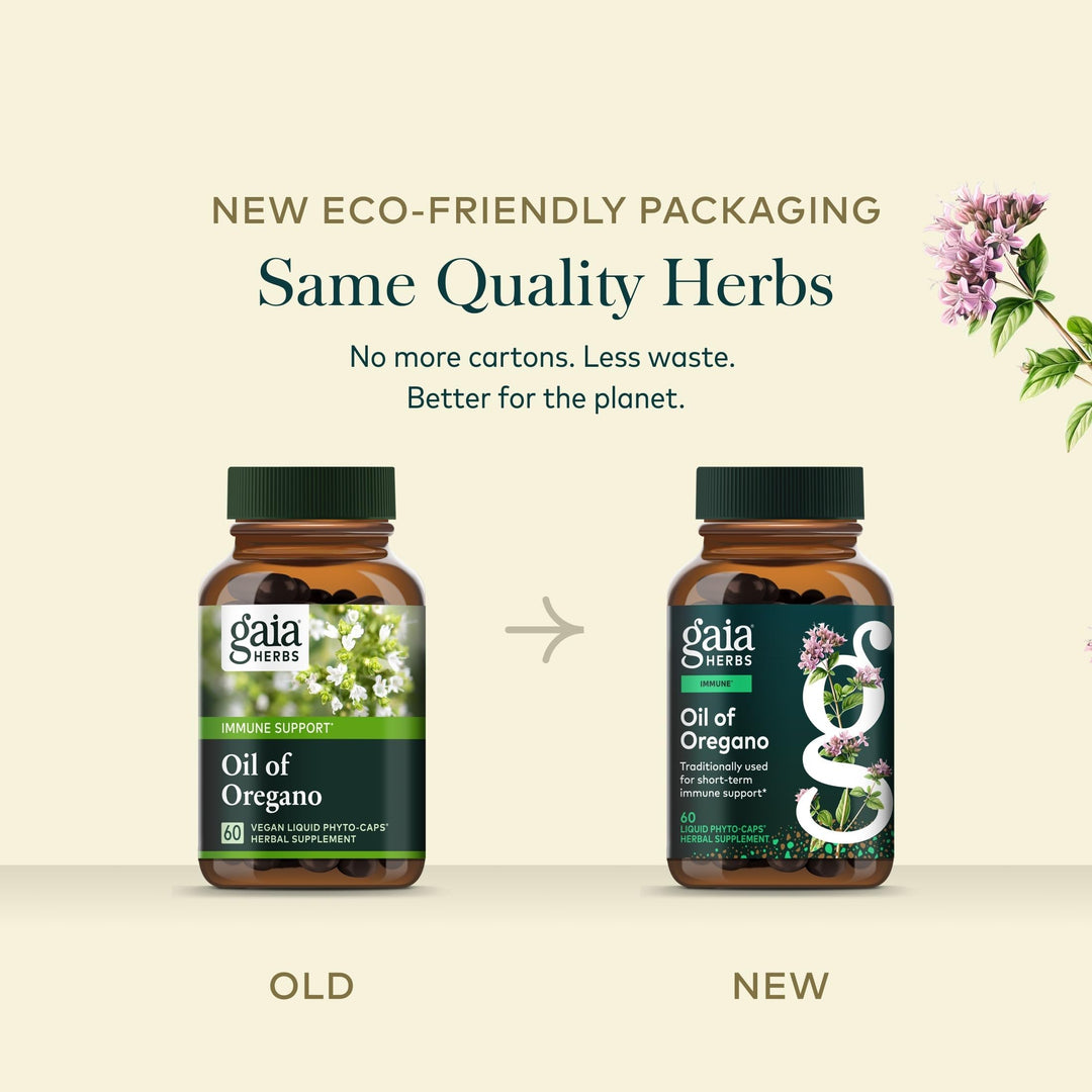 Gaia Herbs Oil of Oregano, 230 mg, 60 Count