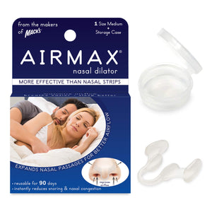 Airmax Nasal Dilator, Medium, Clear