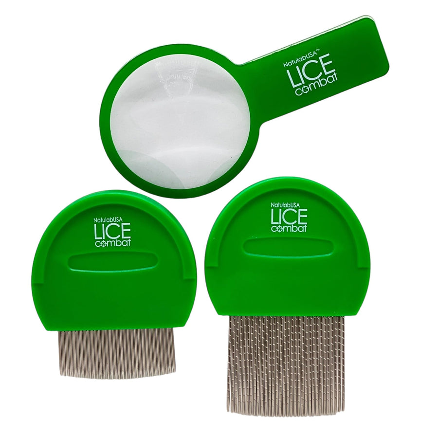 NatulabUSA Lice Combs, Set of 2, 2 Count