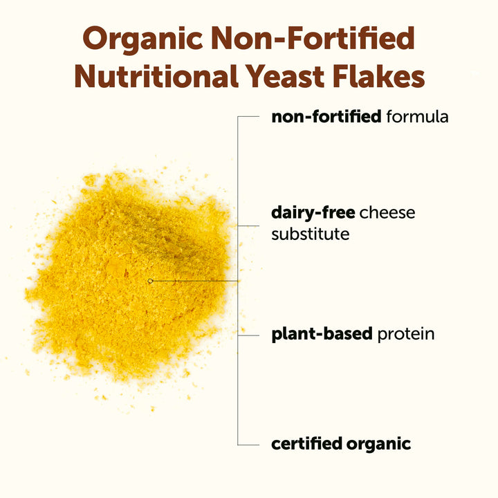 Micro Ingredients Nutritional Yeast Flakes, Organic, 2 lb