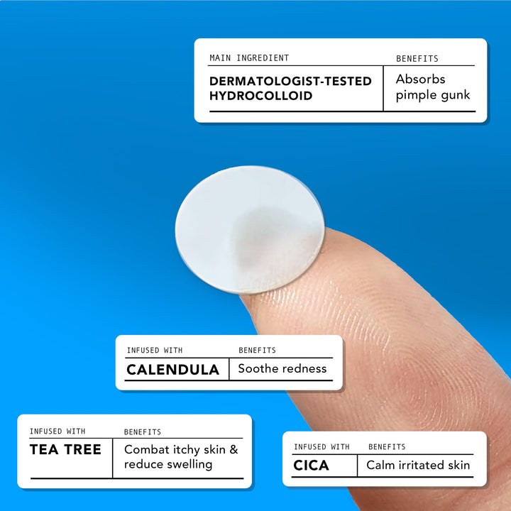 AVARELLE Hydrocolloid Acne Pimple Patches, 40 Count