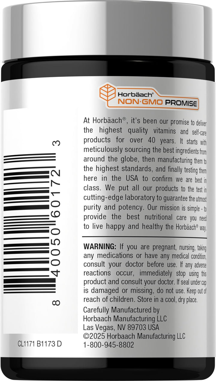 Horbäach Vitamin B12 5000 mcg, 120 Count