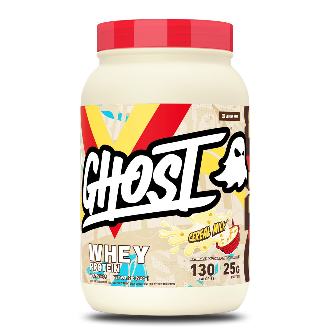 GHOST 100% Whey Protein, Cereal Milk, 924 g