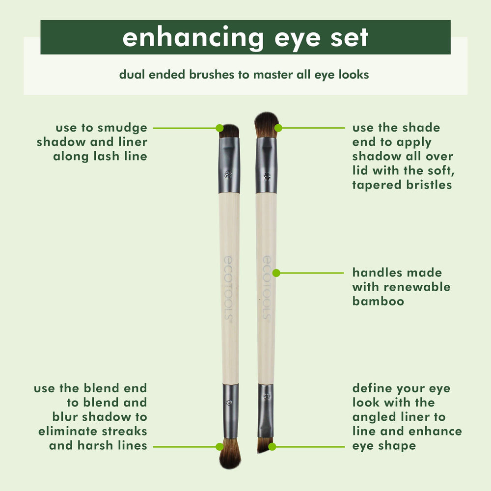 EcoTools Eye Enhancing Duo Brush Set