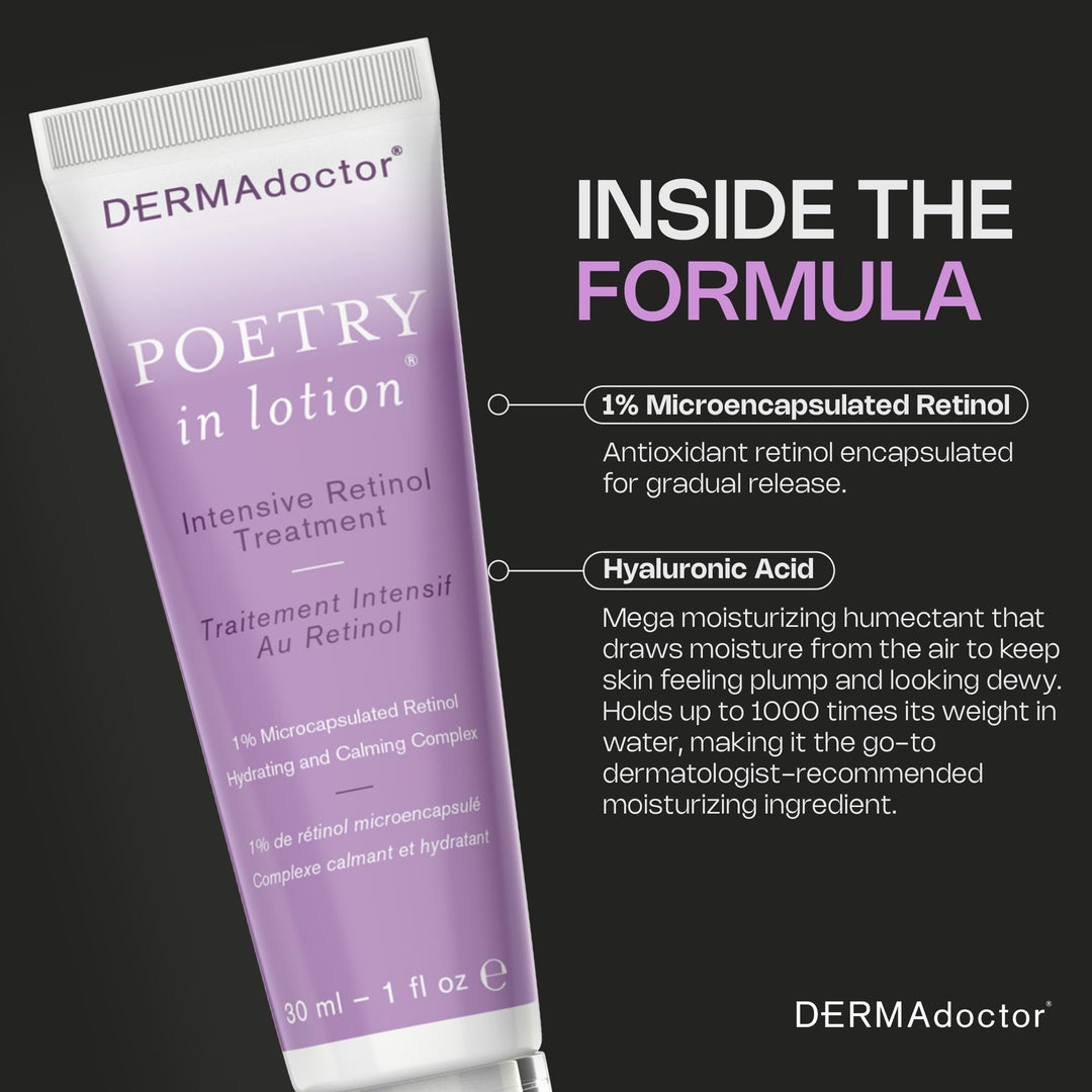 Dermadoctor Poetry In Lotion Intensive Retinol 1%, 30 ml