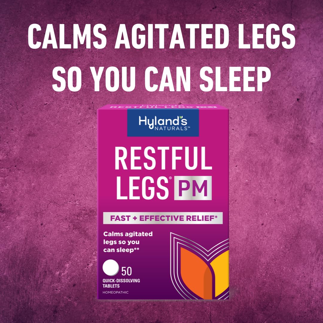 Hyland's Restful Leg PM Quick-Dissolving Tablets, 50 Count