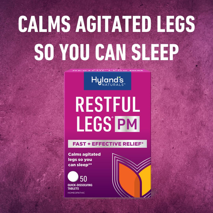 Hyland's Restful Leg PM Quick-Dissolving Tablets, 50 Count