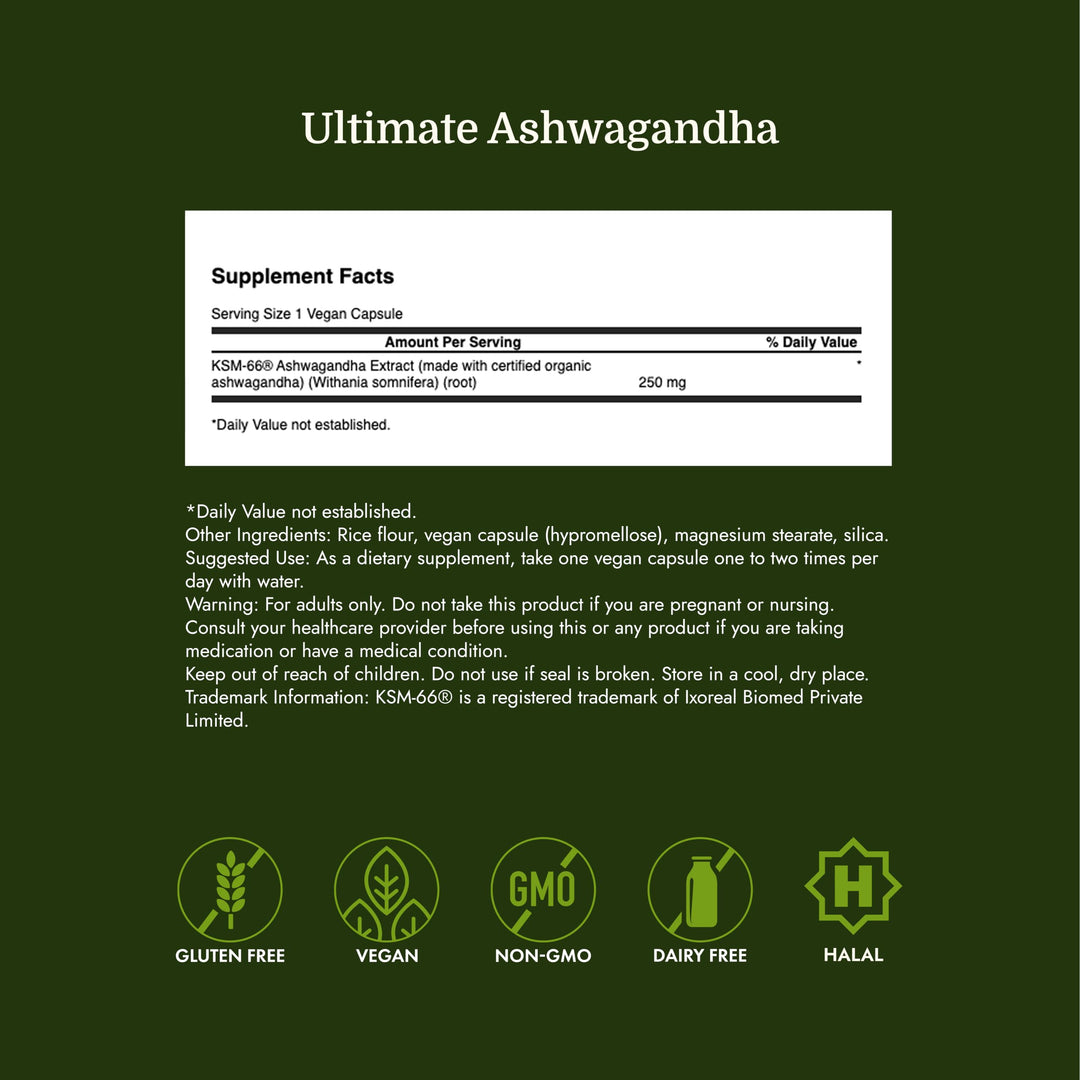 Swanson Ultimate Ashwagandha, 60 Count