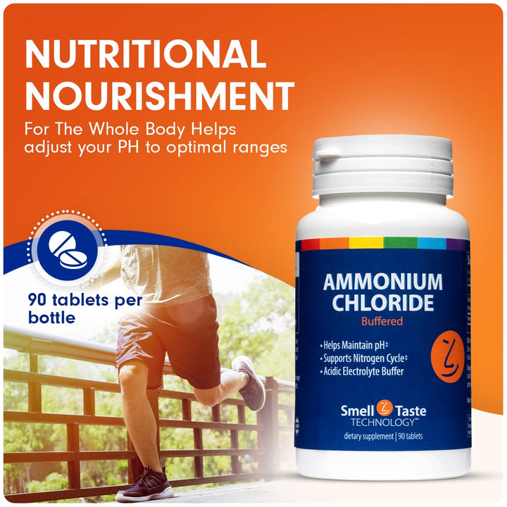 SENSEable Supplements Ammonium Chloride Tablets, 90 Count