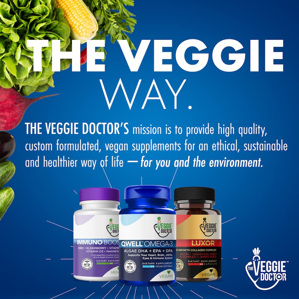 The Veggie Doctor Vegan Omega 3 Supplement