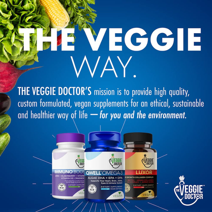 The Veggie Doctor Vegan Omega 3 Supplement