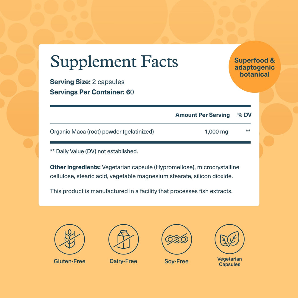 Youtheory Women's Maca Root Supplement, 120 Count