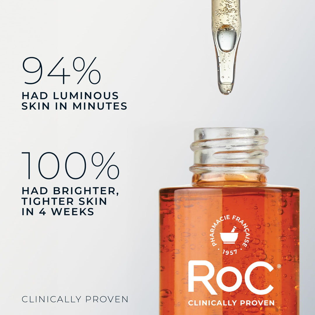 RoC Multi Correxion Revive + Glow Vitamin C Face Serum, 10% Active, 1 oz