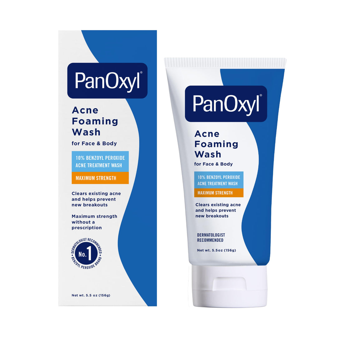 PanOxyl Acne Foaming Wash, 10%, 5.5 oz