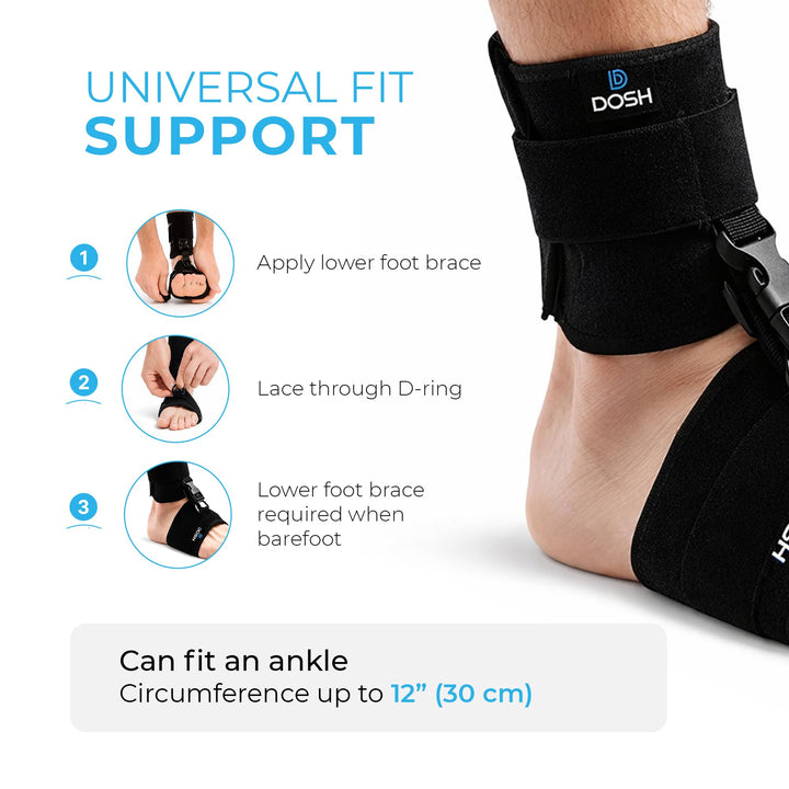 Dosh Foot Drop Orthopedic Brace, Unisex
