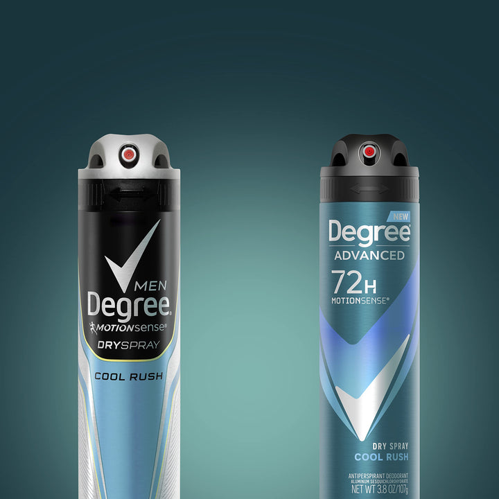 Degree Men Motionsense Antiperspirant Deodorant Dry Spray, Cool Rush, 3.8 oz