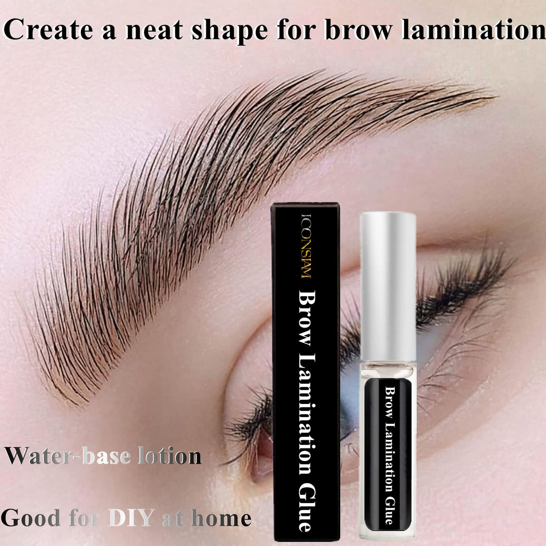 ICONSIAM Brow Lamination Glue And Fix Gel, Clear