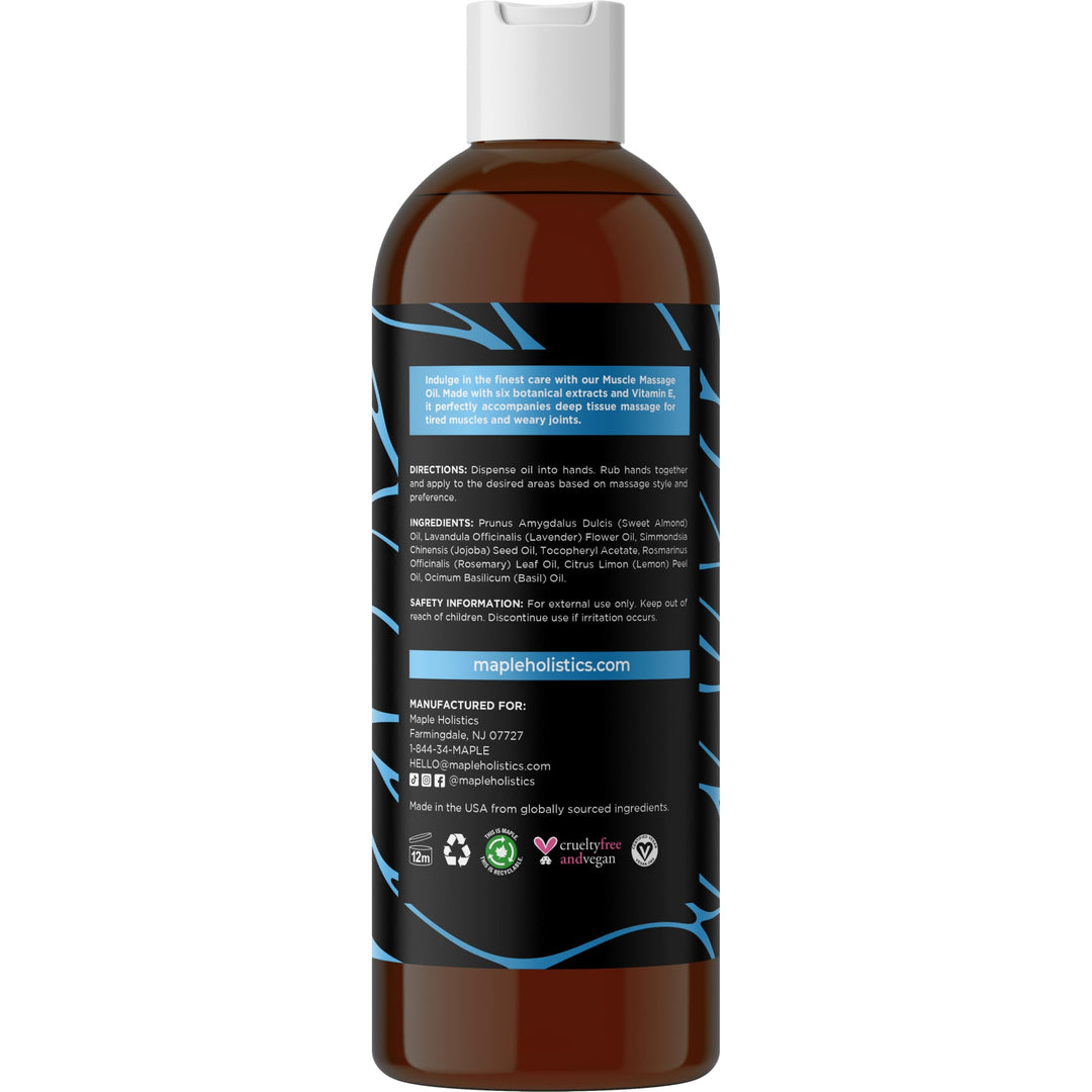 Maple Holistics Lavender Massage Oil