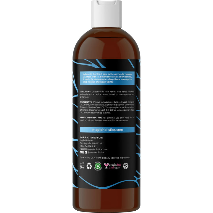Maple Holistics Lavender Massage Oil