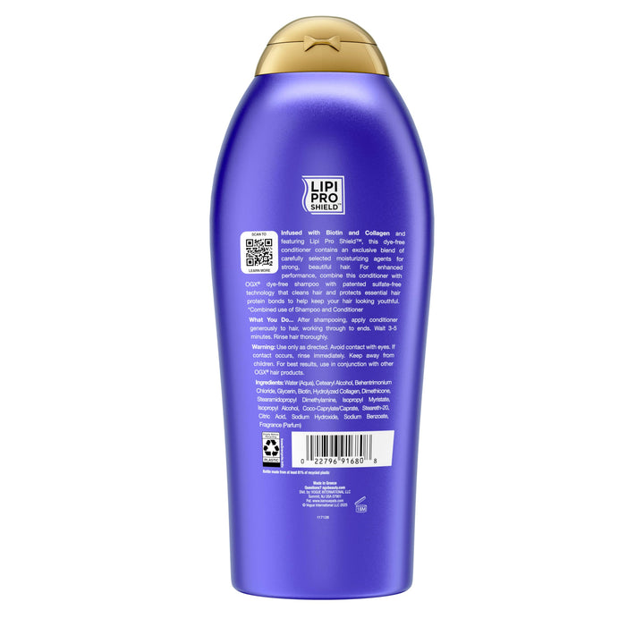 OGX Thick & Full Biotin & Collagen Volumizing Conditioner, 25.4 fl oz