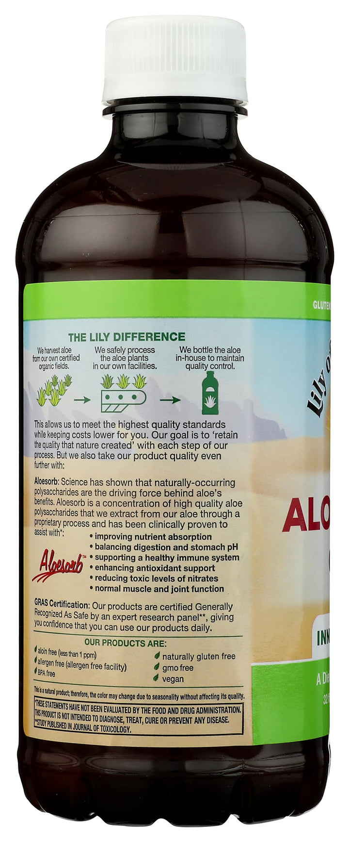 Lily Of The Desert Aloe Vera Gel, 32 fl oz