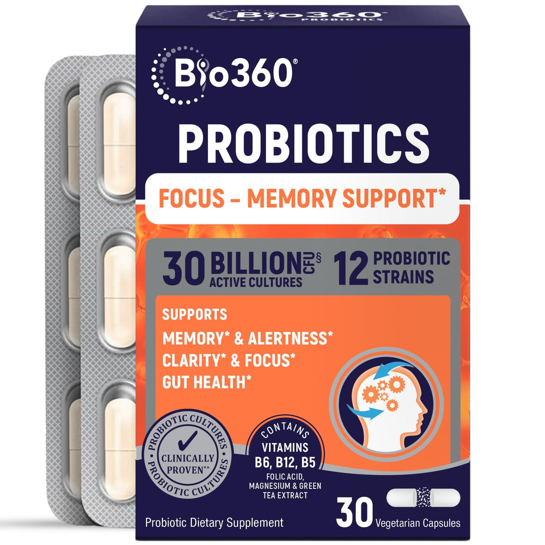 Bio360 Cognitive Support Formula, 30 Count