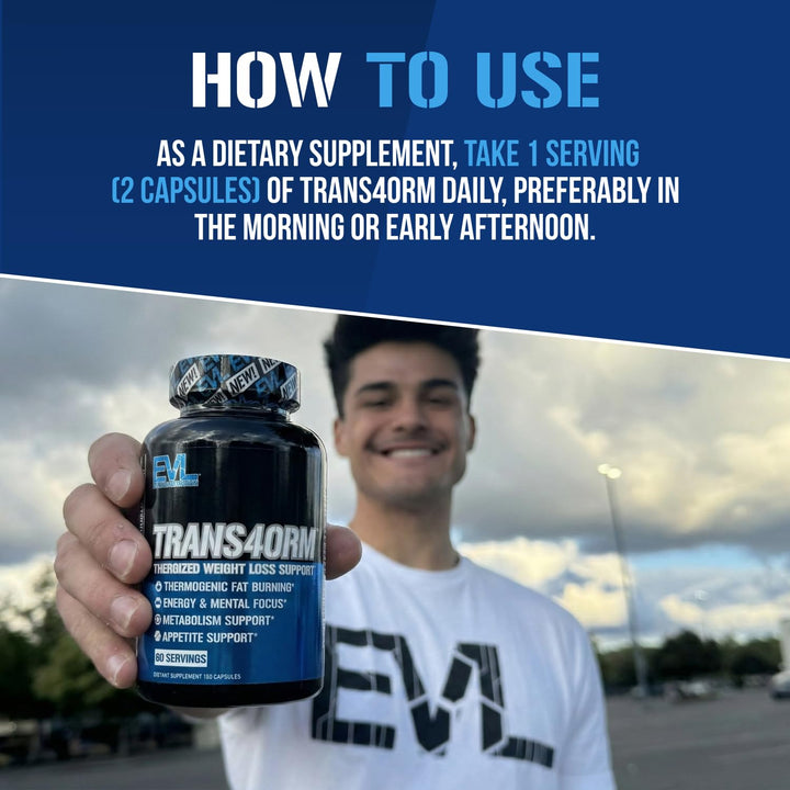 Evlution Nutrition Trans4orm, 120 Count