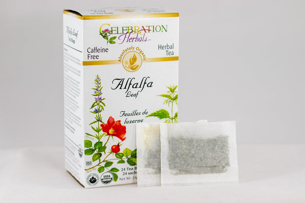 Celebration Herbals Alfalfa Leaf Tea, Organic, 24 Count
