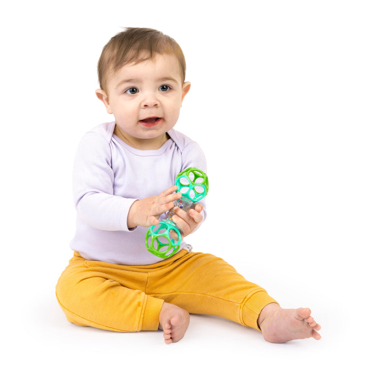 Bright Starts Oball Shaker Rattle Toy, Newborn