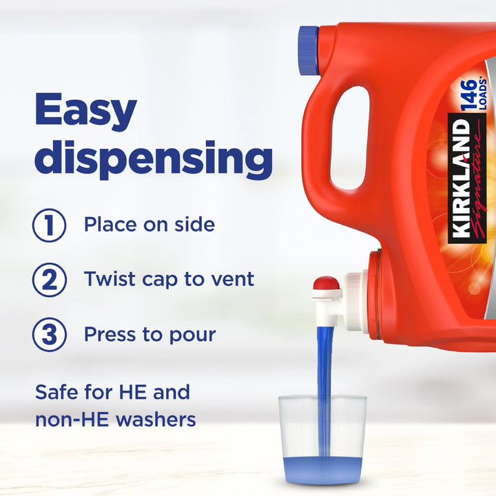 KIRKLAND Ultra Clean Premium Laundry Detergent, 2X Concentrate