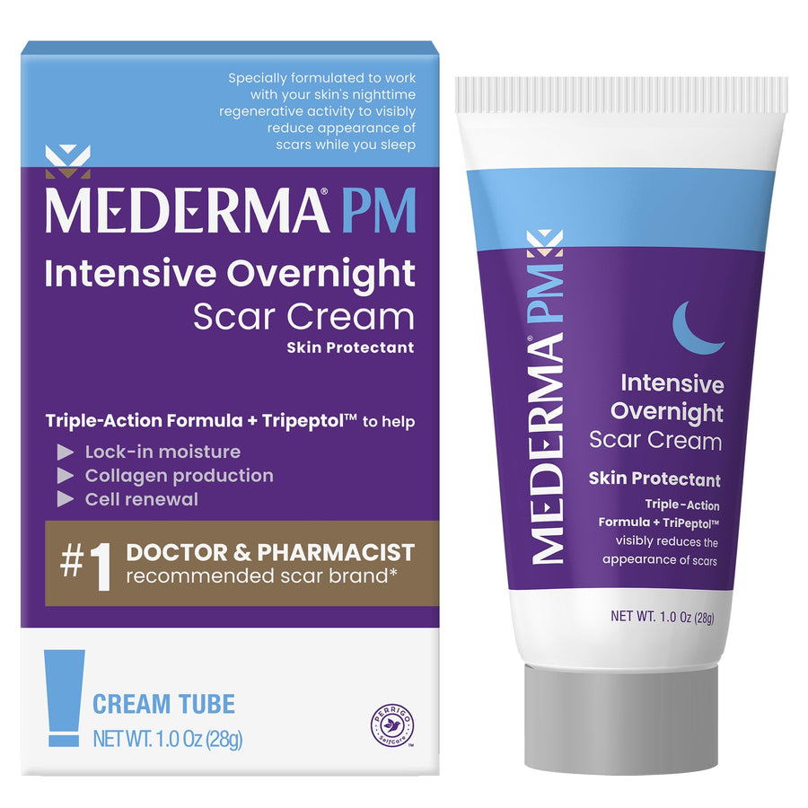 Mederma PM Intensive Overnight Scar Cream, 1.0 oz