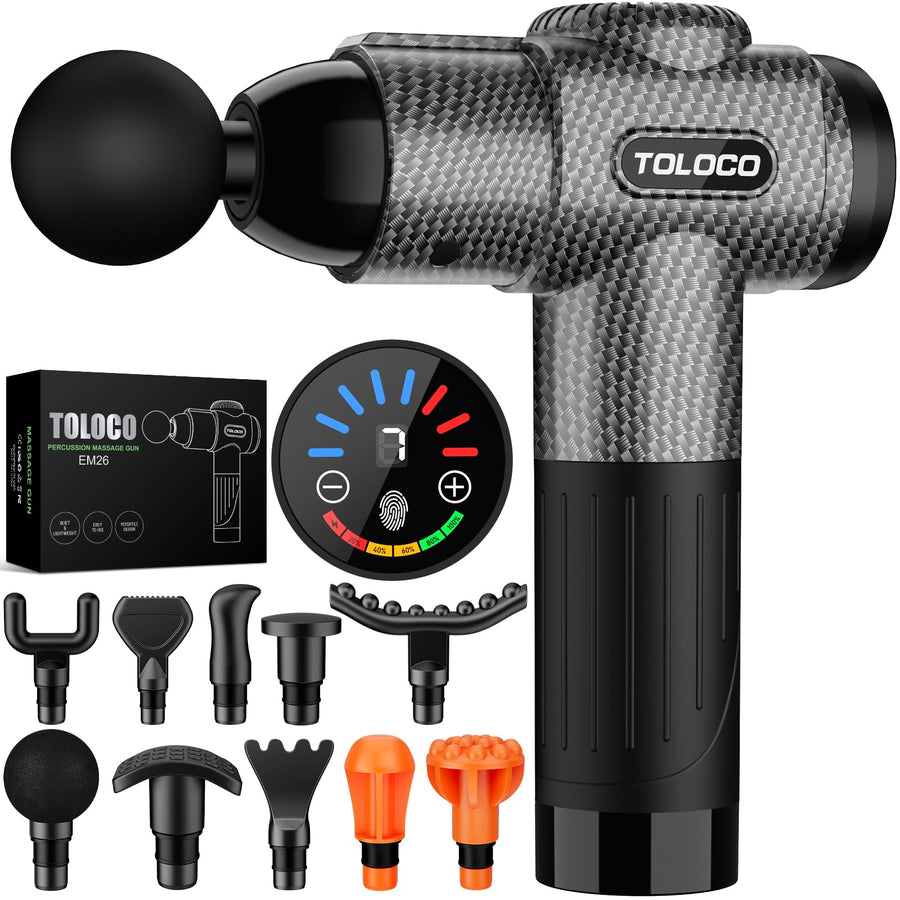 TOLOCO Massage Gun, Carbon