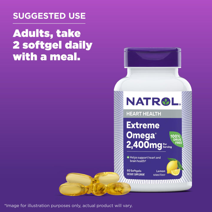 Natrol Extreme Omega, 60 Count