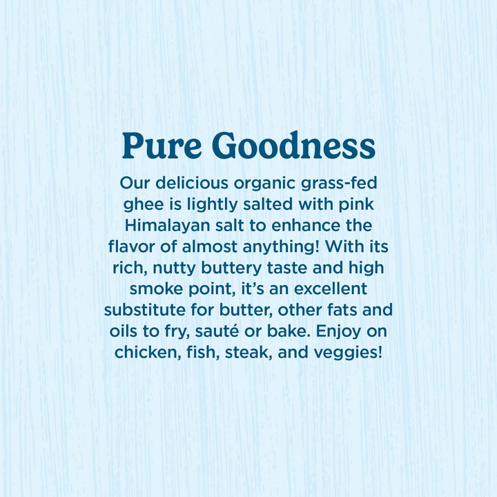 Carrington Farms Ghee, Himalayan Pink Salt