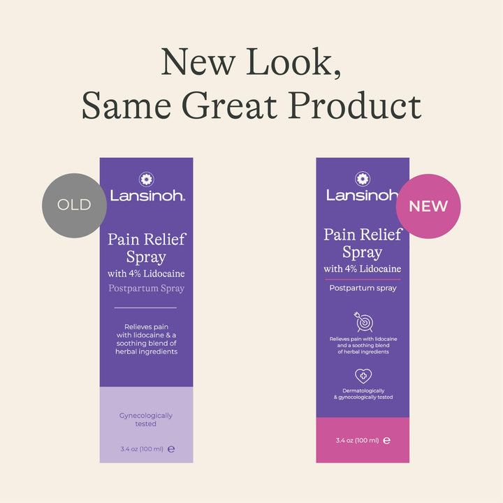 Lansinoh Perineal Spray, 4% Lidocaine, 3.5 oz