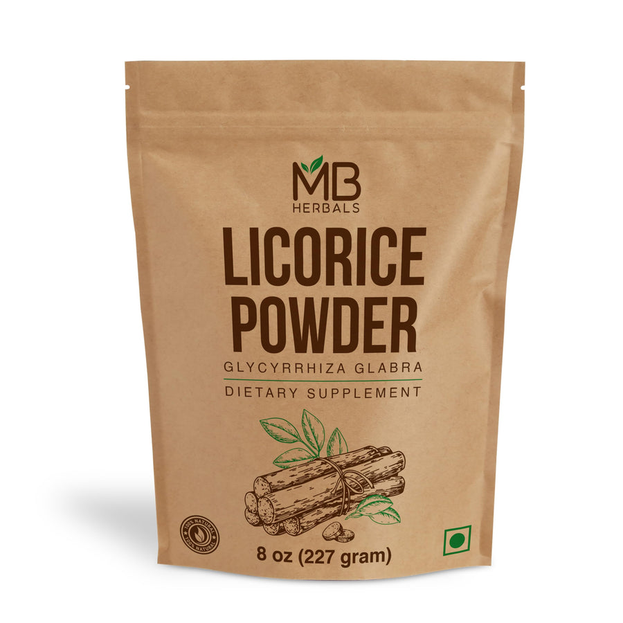 MB Herbals Licorice Root Powder, 227 g