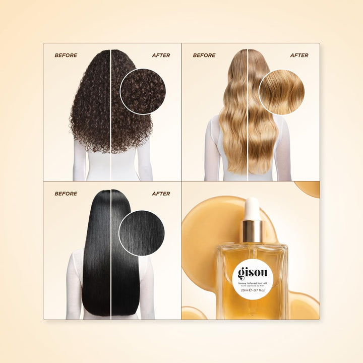 Gisou Honey Infused Hair Oil, 1.7 fl oz