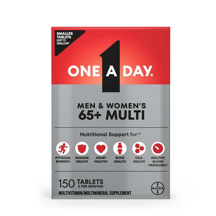 One A Day Proactive 65+ Multivitamin Supplement, 150 Count