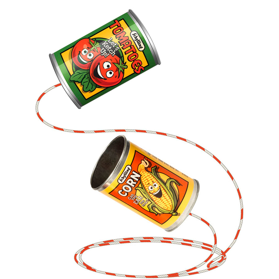 Schylling Tin Can Phone, Multi-Colour
