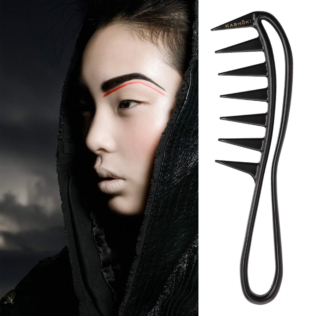 Kashoki HR Handle Detangling Comb, Mayumi