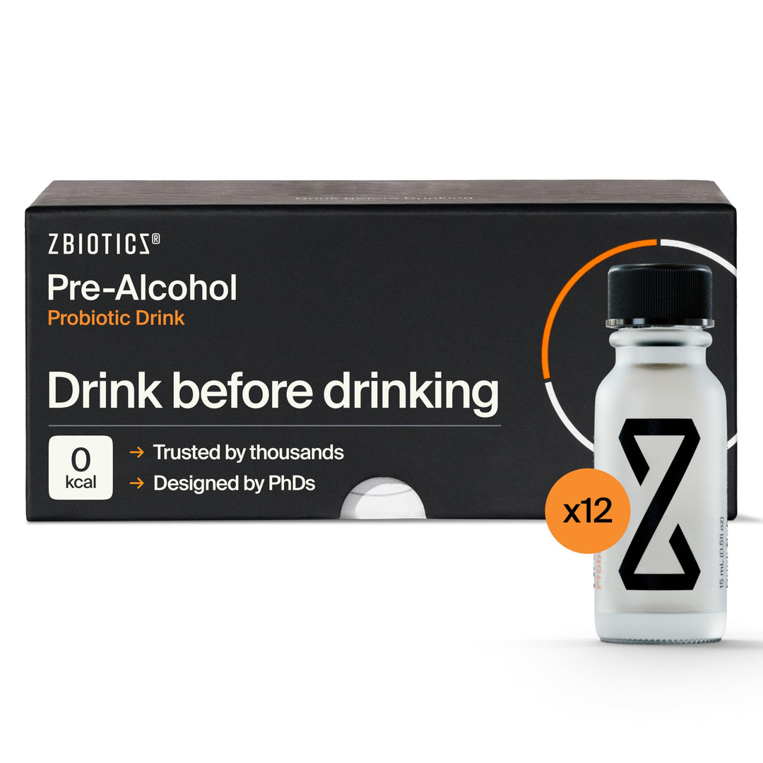 ZBiotics Pre-Alcohol Probiotic