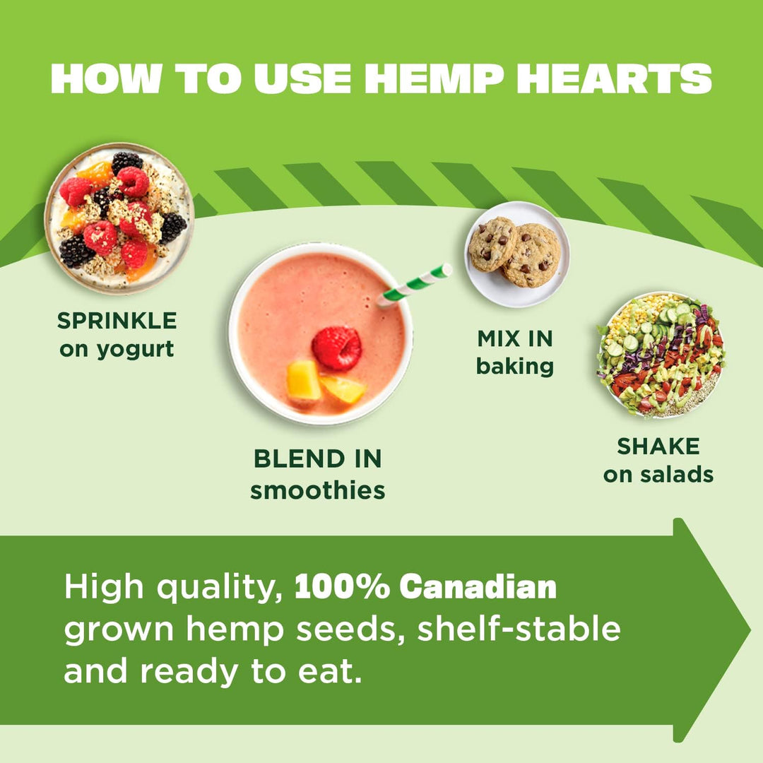 Manitoba Harvest Organic Hemp Hearts Shelled Seeds, 7 oz