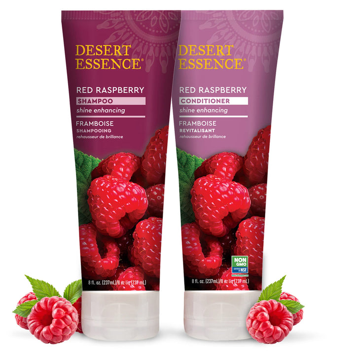 Desert Essence Red Raspberry Shine Enhancing Conditioner, 8 fl oz