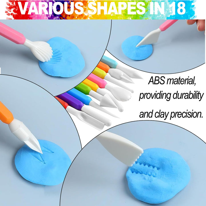LINPHCEY Air Dry Clay Tools, 1 Count