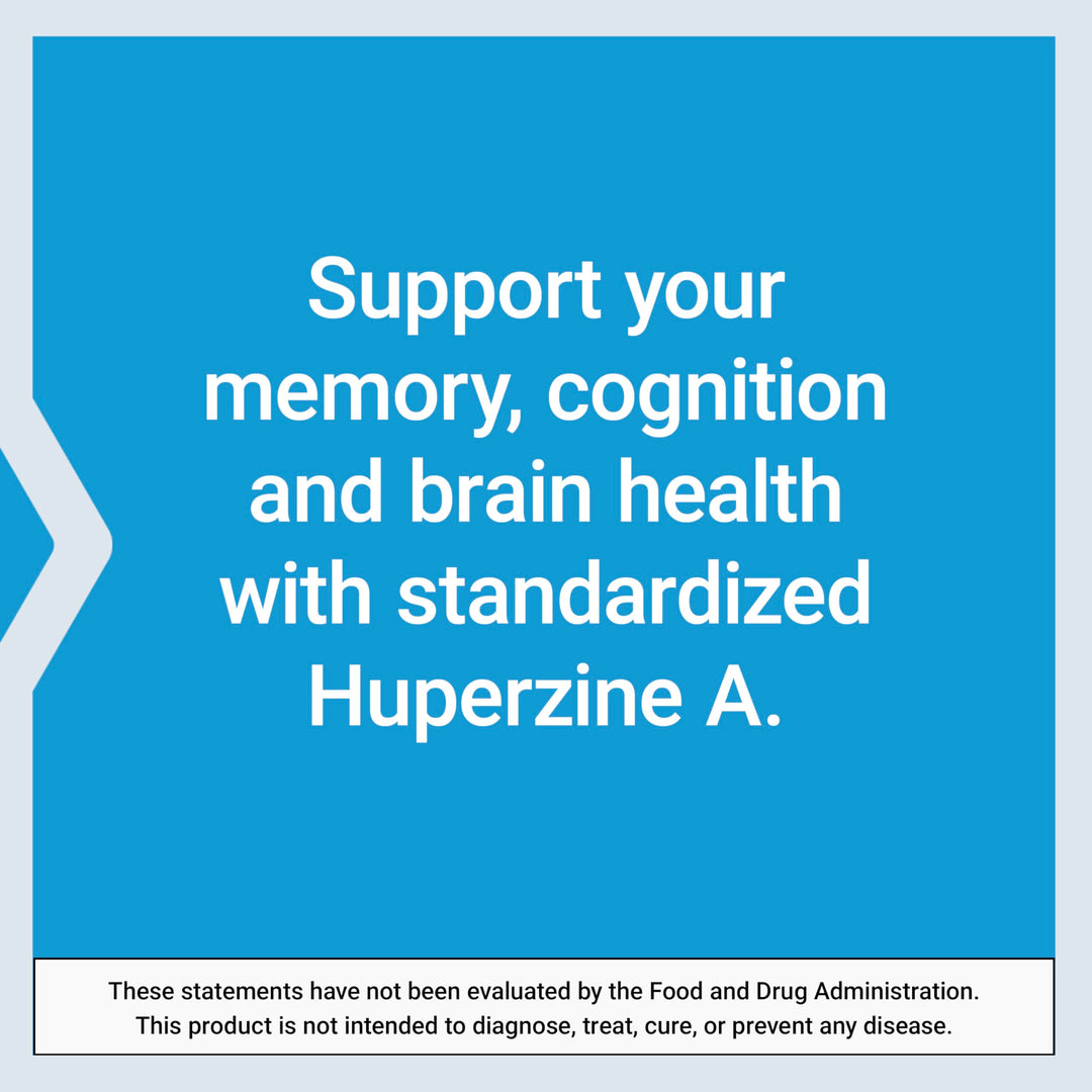 Life Extension Huperzine A Capsules, 200 mcg, 60 Count