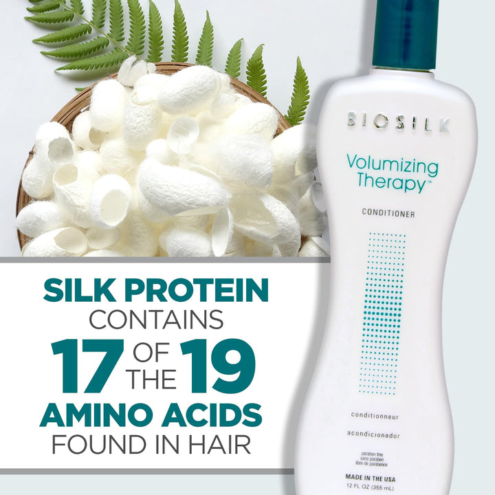 Biosilk Volumizing Therapy Conditioner, 12 oz