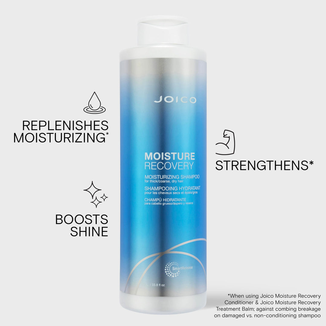Joico Moisture Recovery Moisturizing Shampoo, 33.8 fl oz